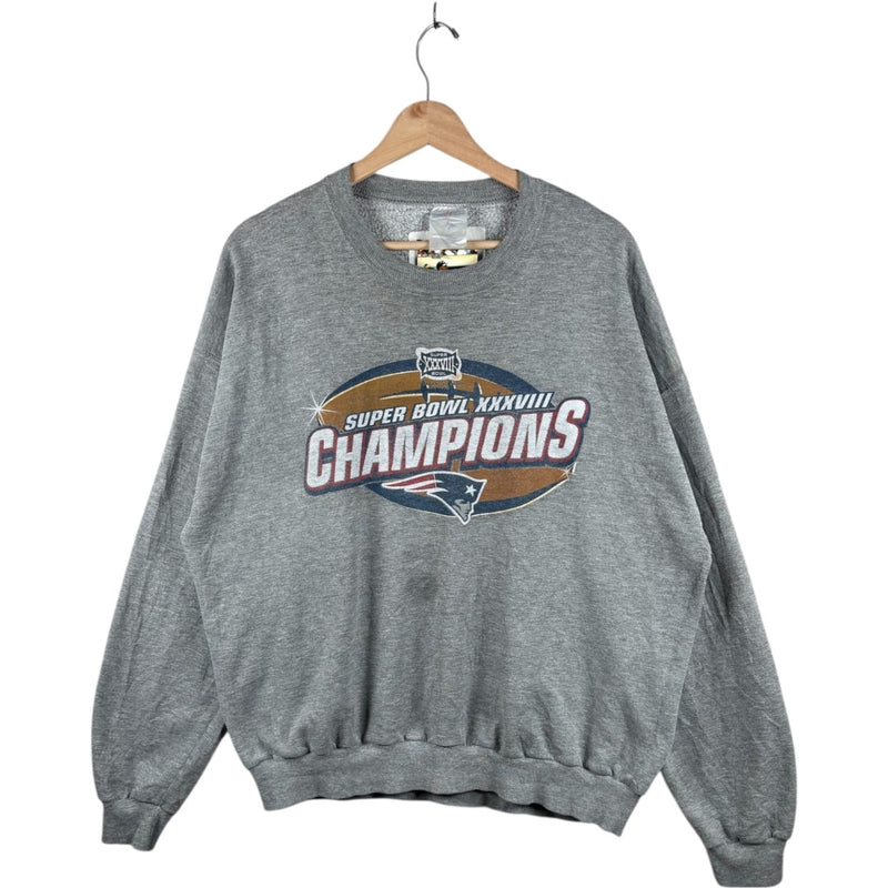 Vintage New England Patriots Super Bowl Pullover Crewneck