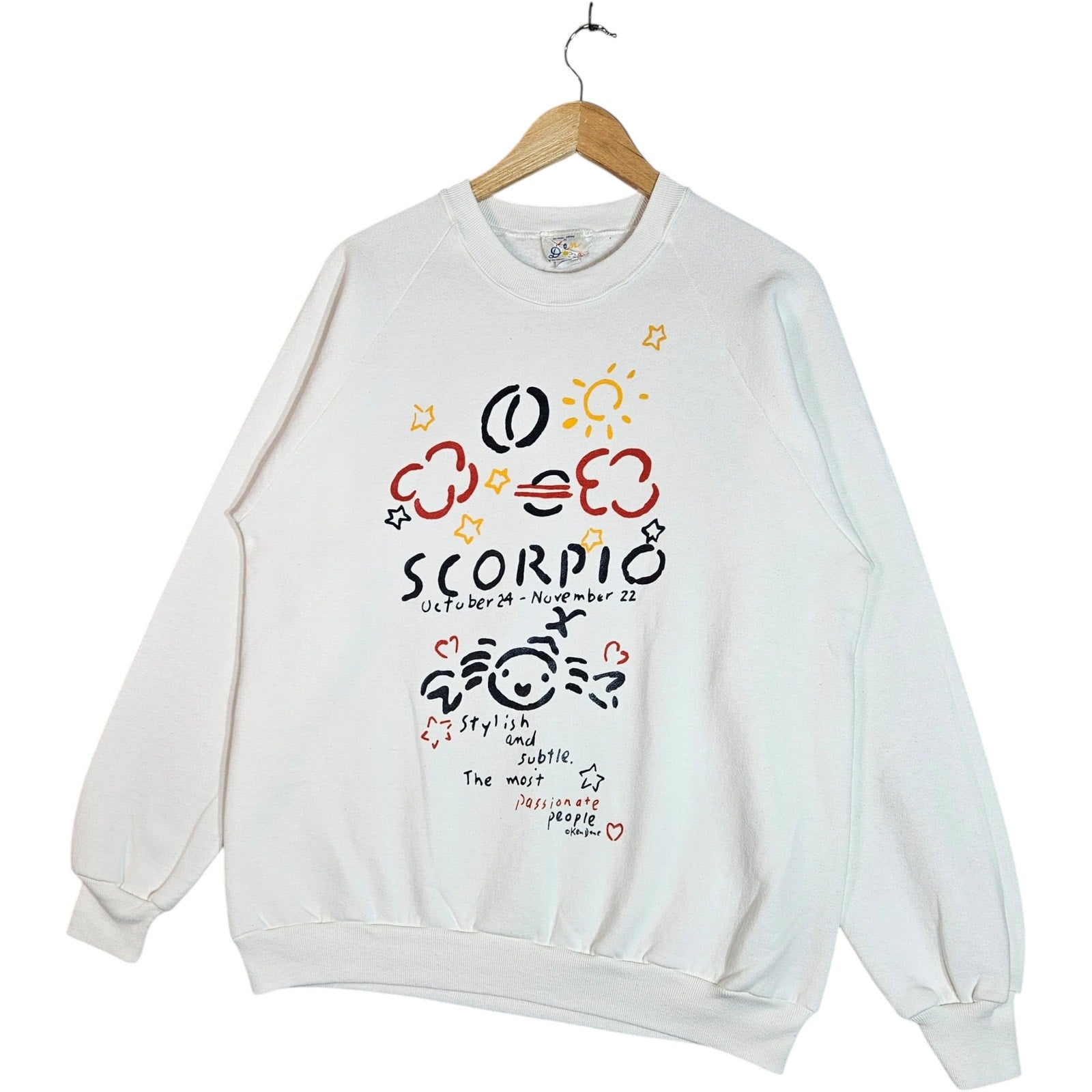 Vintage Scorpio Astrology Crewneck