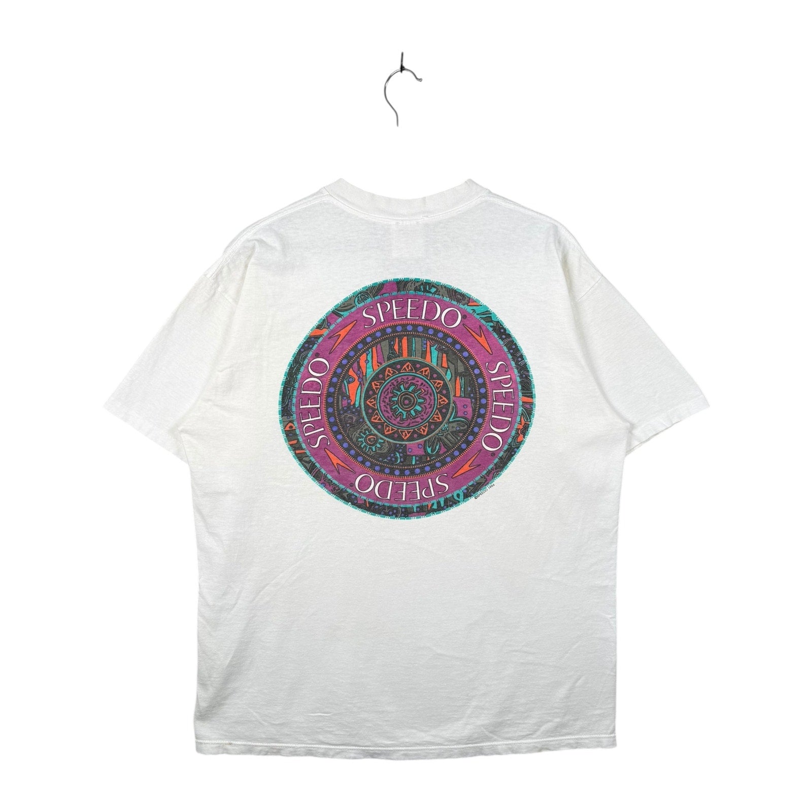 Vintage Speedo Psychedelic Mandala T-Shirt