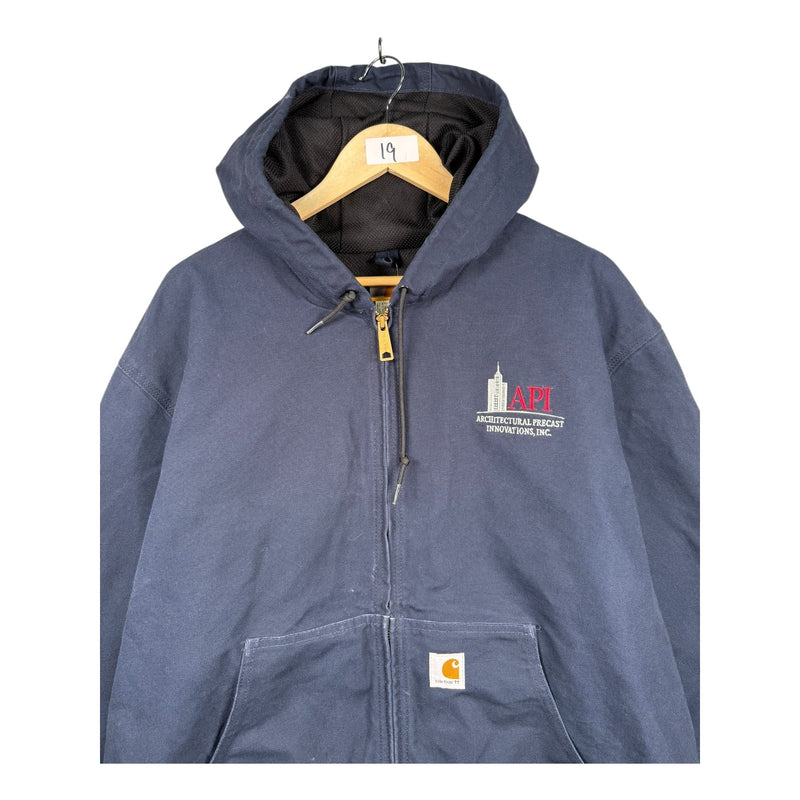 Vintage Carhartt API Full Zip Hoodie