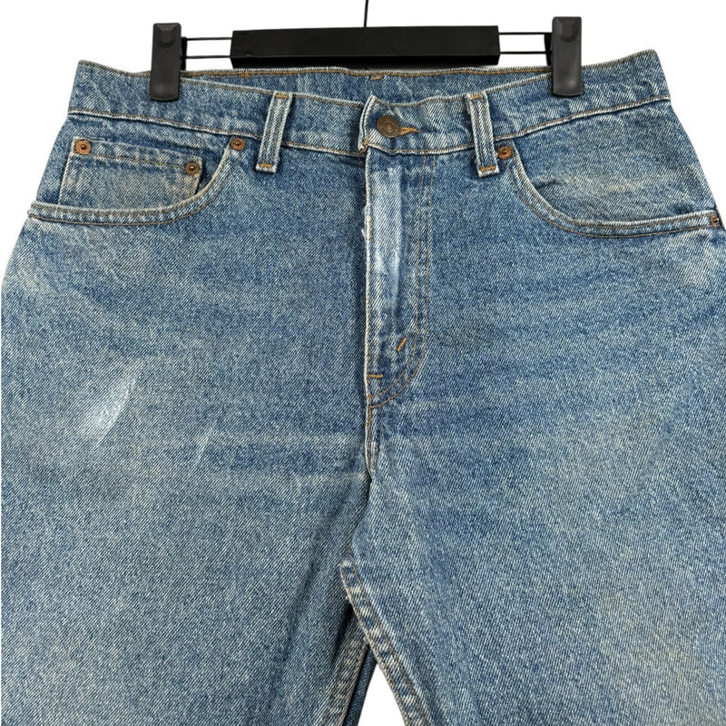 Vintage Levi's 506 Distressed Denim Shorts 34