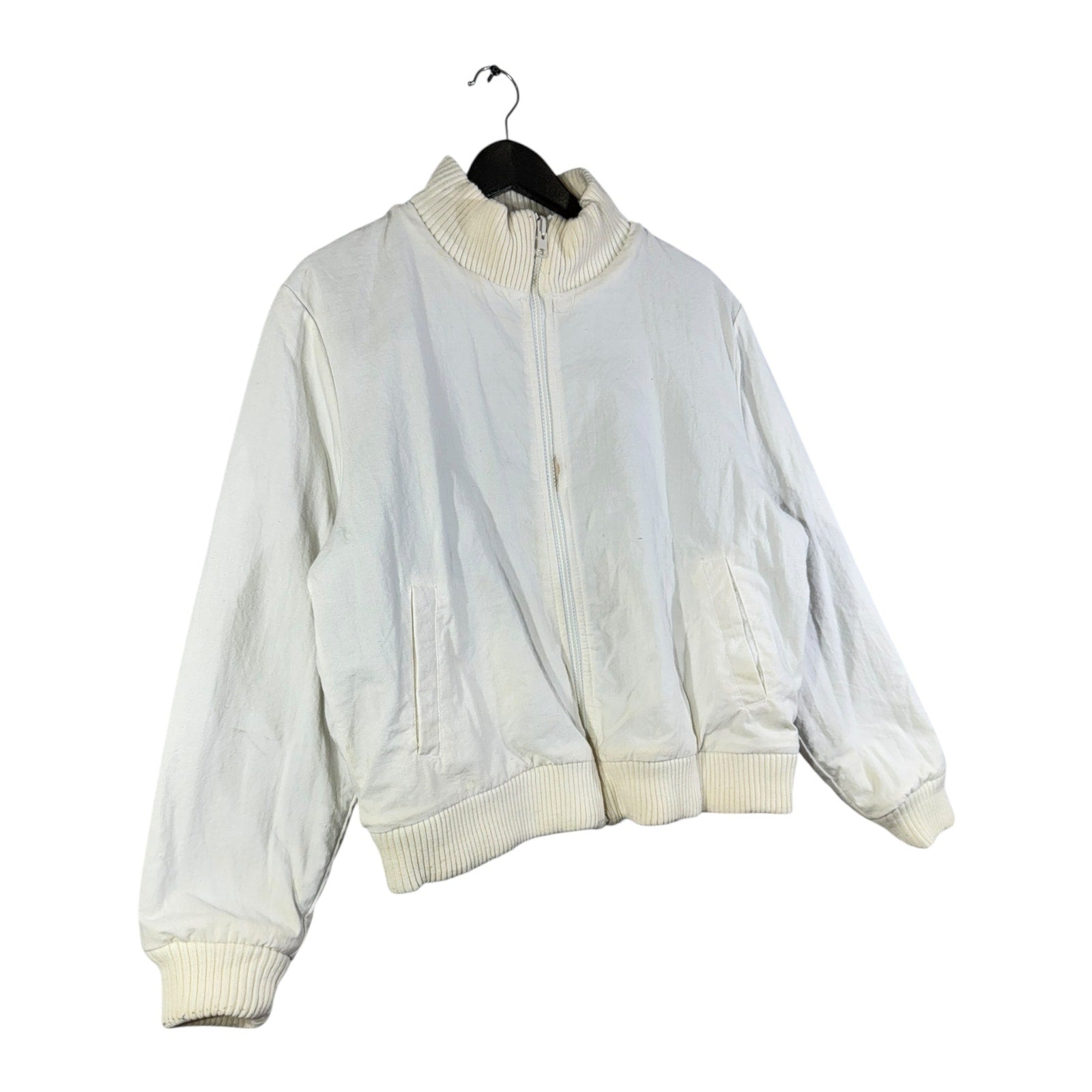 Vintage Sweater Lined Bomber Jacket