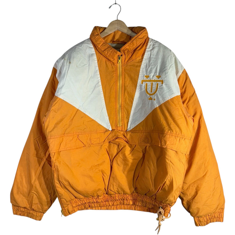 Vintage University Of Tennessee Embroidered Logo Puffer Jacket