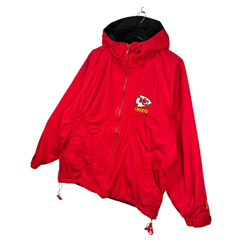 Vintage Pro Player Kansas City Chiefs NFL Hooded Windbreaker