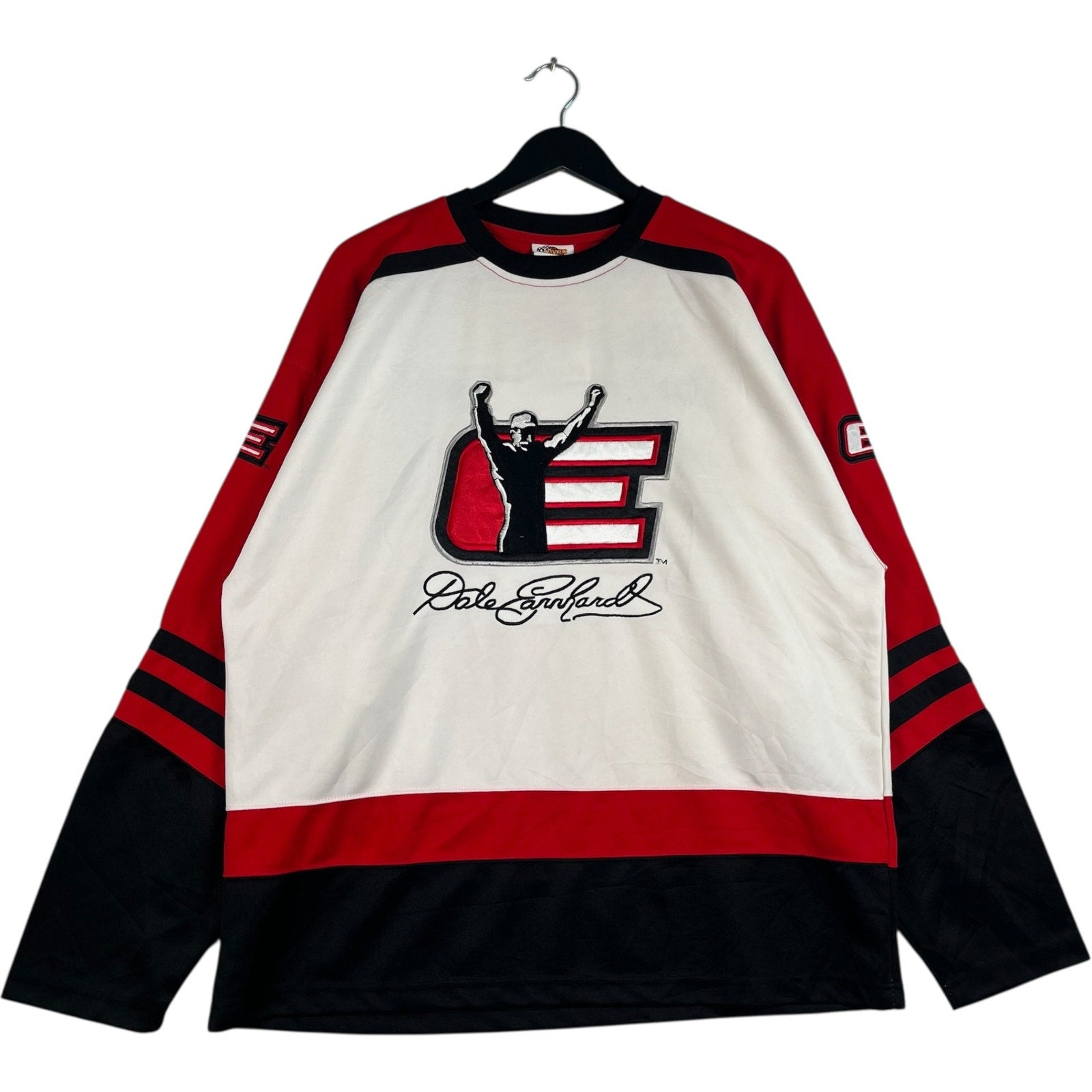 Vintage Dale Earnhardt "The Intimidator" NASCAR Hockey Jersey