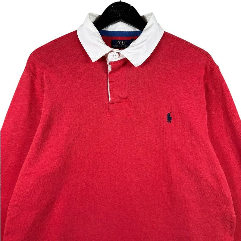 Vintage Polo Ralph Lauren Long Sleeve Polo Rugby