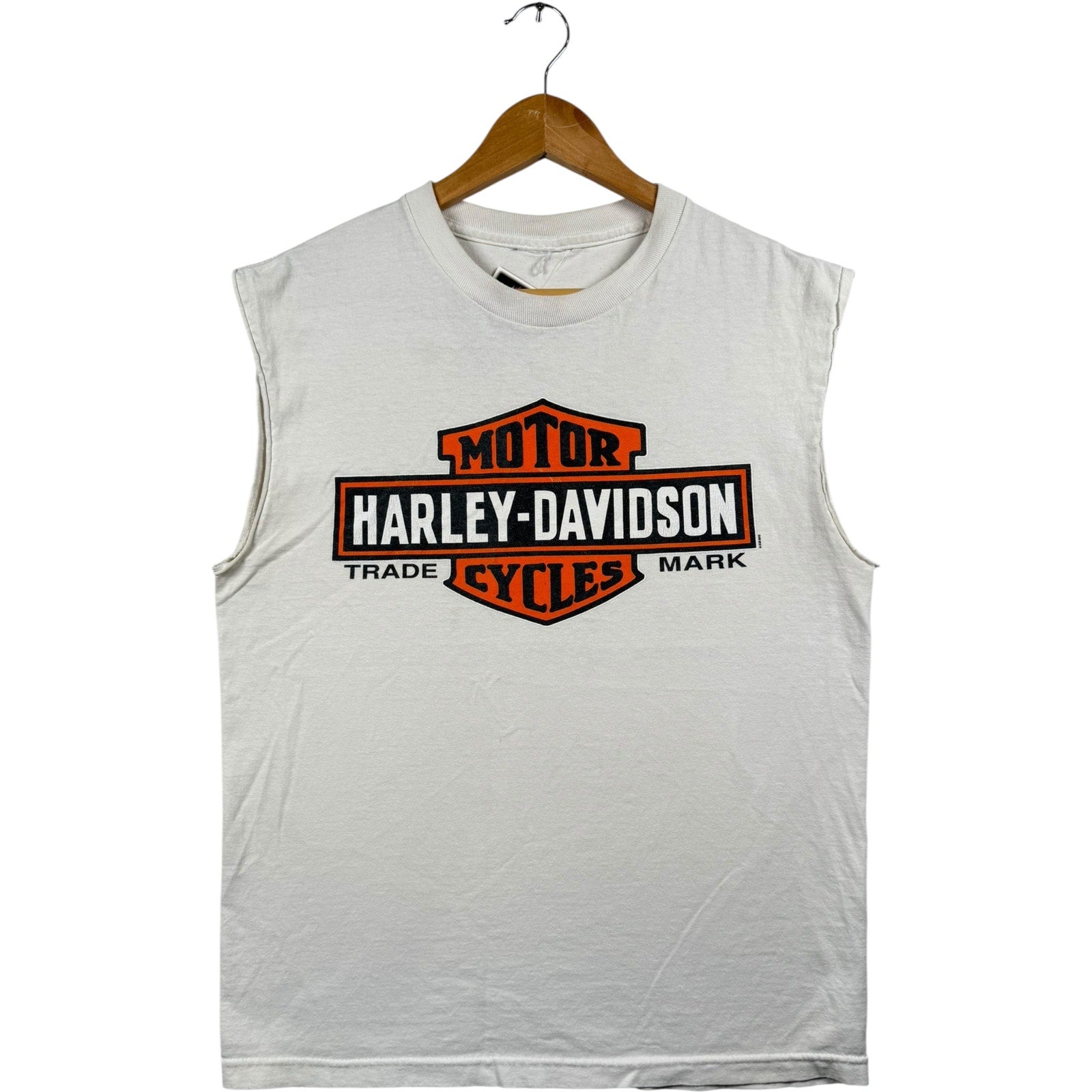 Vintage Harley-Davidson Morgantown WV Skull Muscle Tee Tank Top