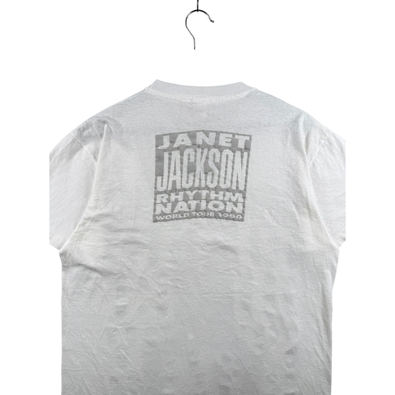 Vintage Janet Jackson Rhythm Nation Tour 1990 T-Shirt