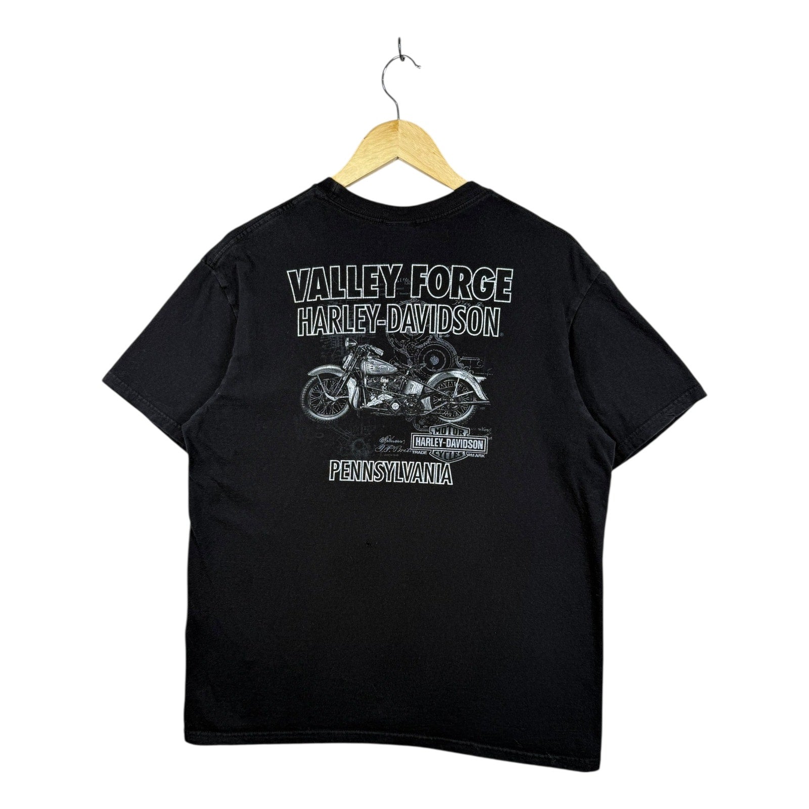 Vintage Harley Davidson Valley Forge Pennsylvania T-Shirt
