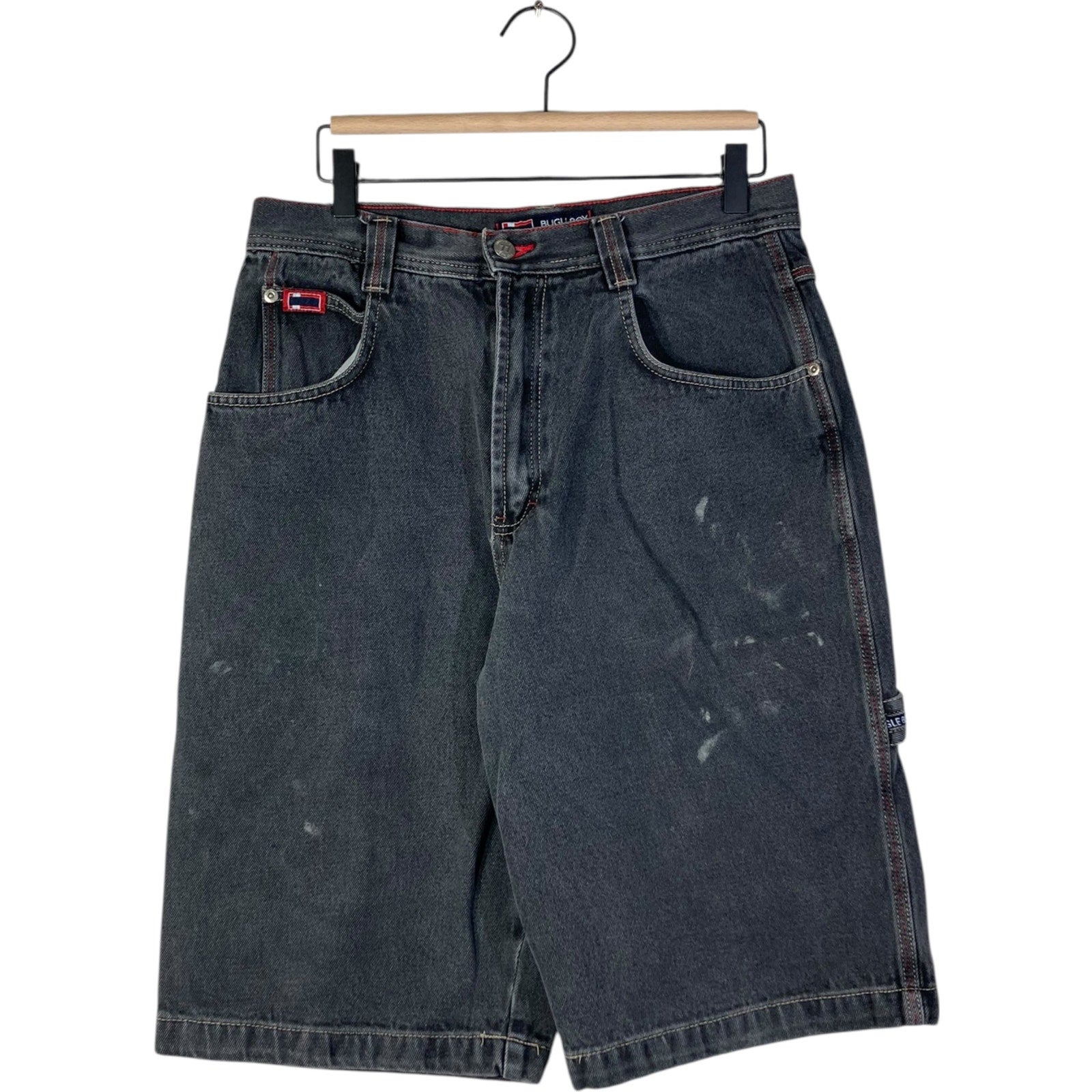 Vintage Bugle Boy Carpenter Denim Shorts 32