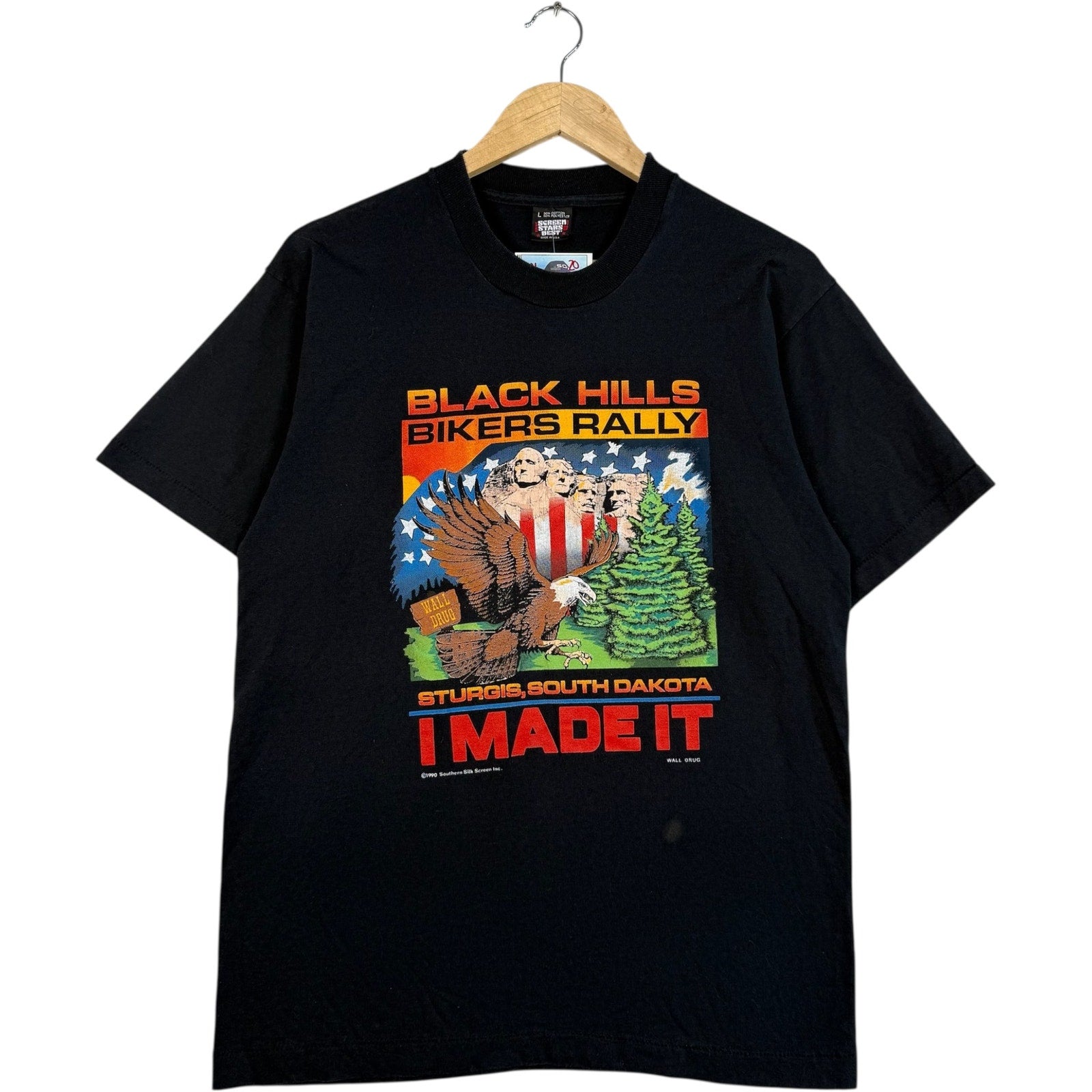 Vintage Black Hills Bikers Rally Tee