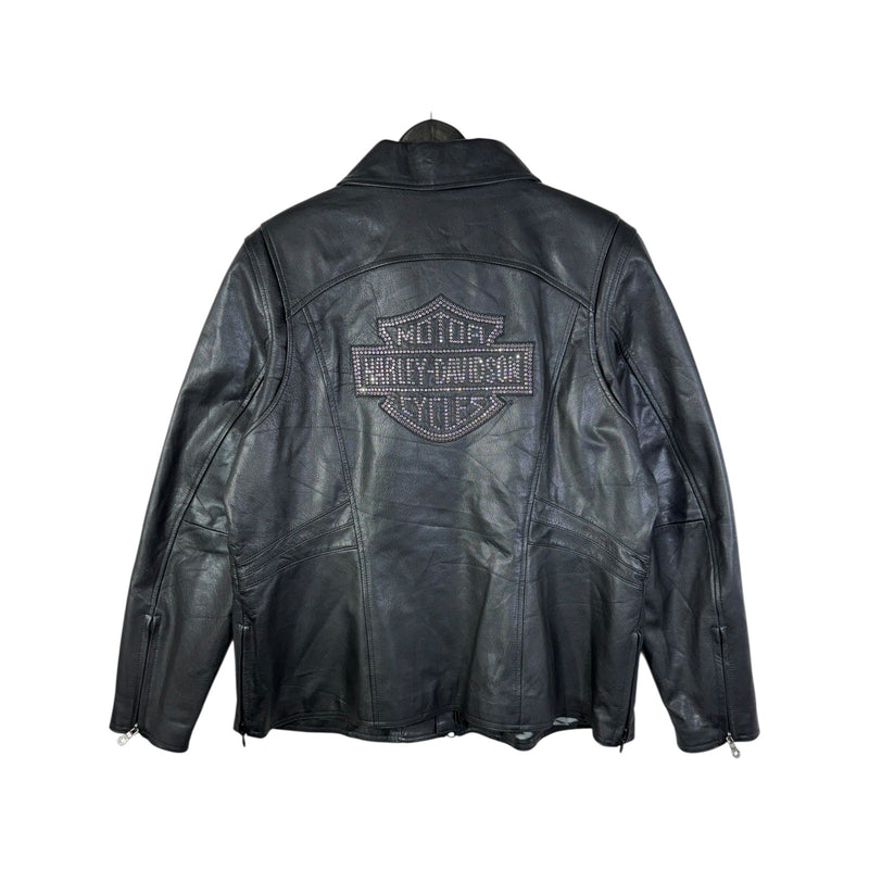 Vintage Harley-Davidson 100% Leather Motorcycle Jacket