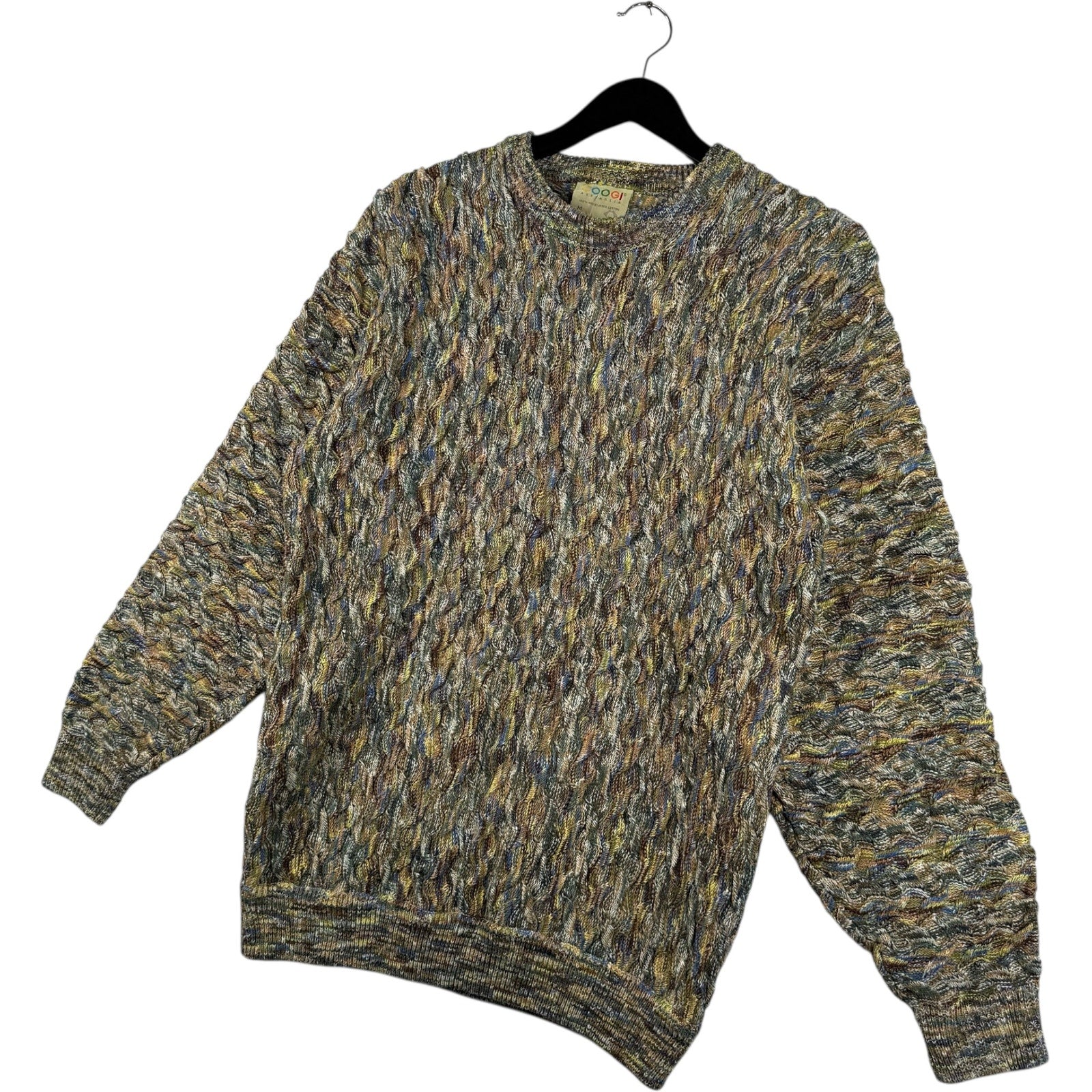 Vintage Coogi 3D Knit Textured Sweater
