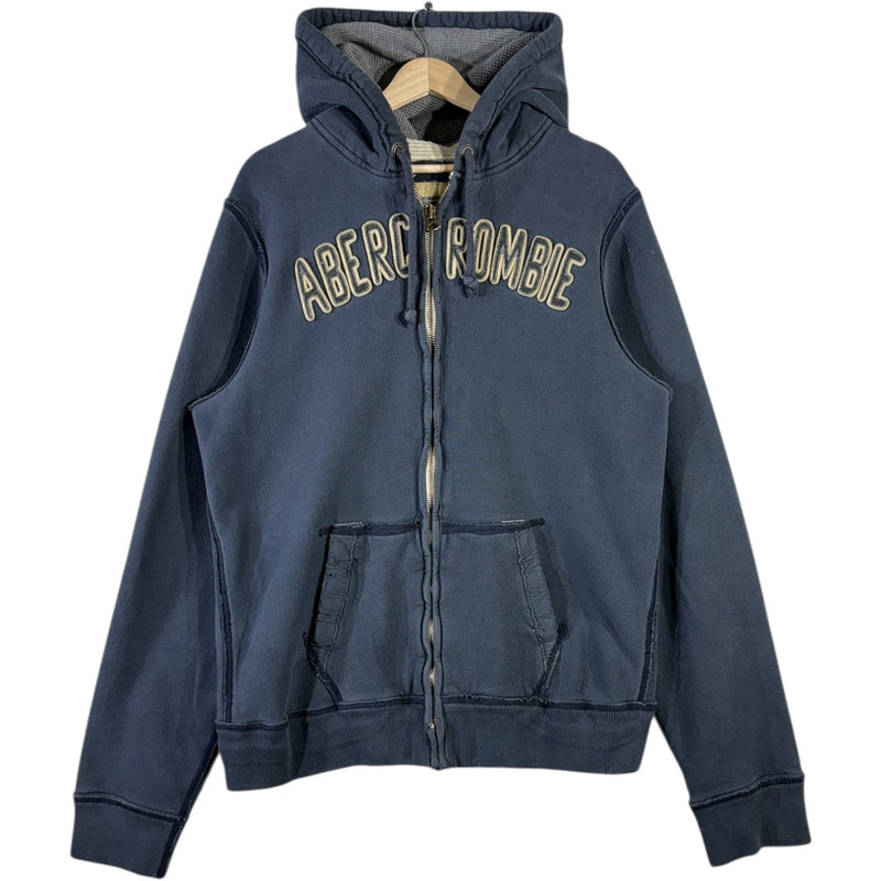 Vintage Abercrombie Full Zip Drawstring Hoodie