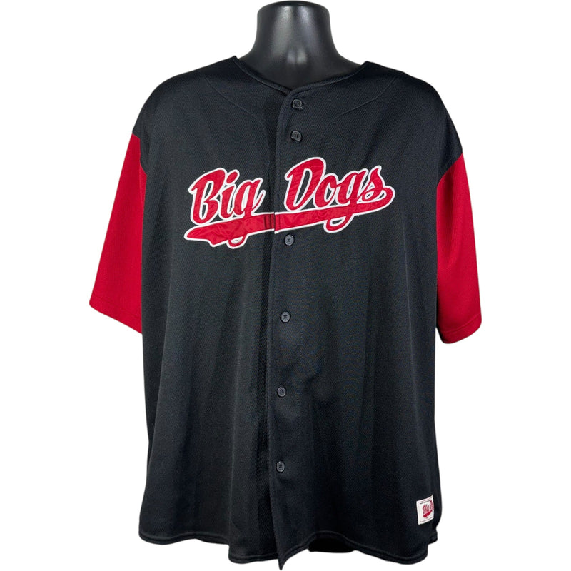 Vintage Big Dogs Spellout Baseball Jersey
