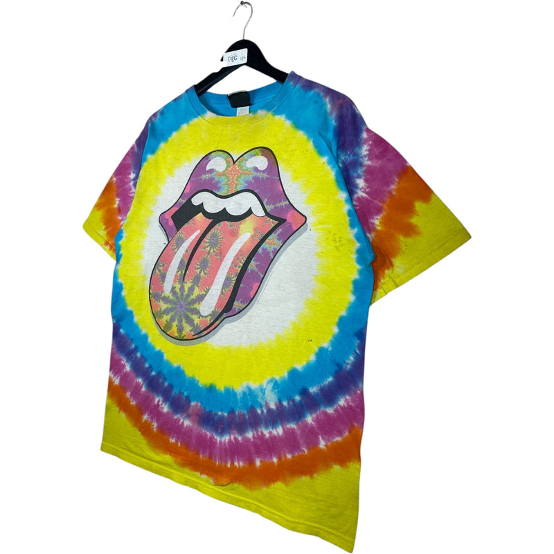 Vintage Rolling Stones Tie Dye Band Graphic T-Shirt