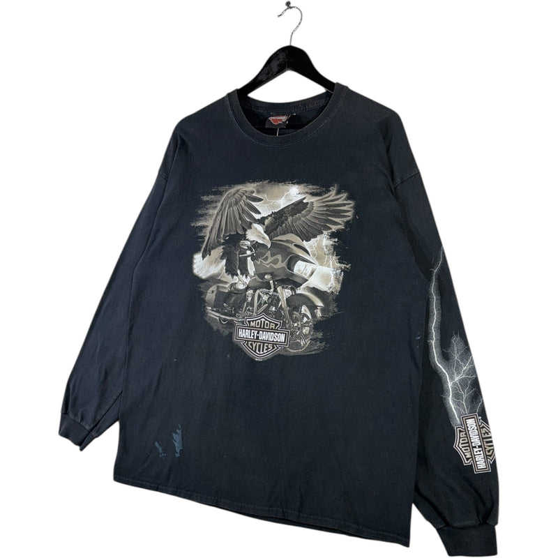 Vintage Harley Davidson Motorcycles New River Long Sleeve