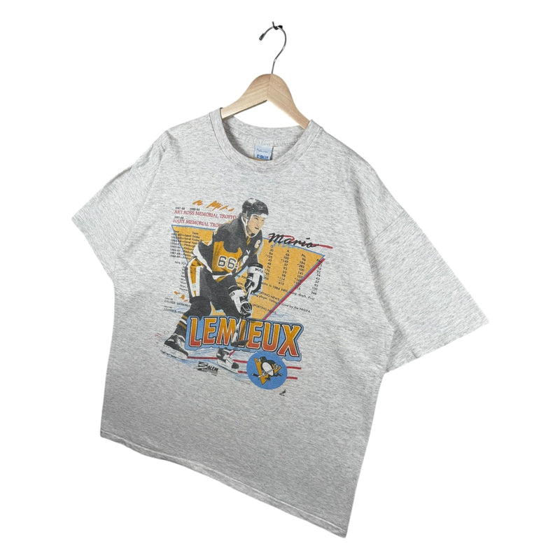 Vintage 90s Mario Lemieux Pittsburgh Penguins NHL T-Shirt
