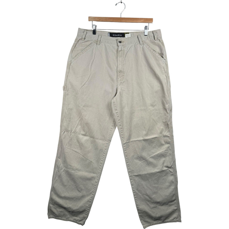 Vintage Levi's Khaki Silver Tab Jeans 38