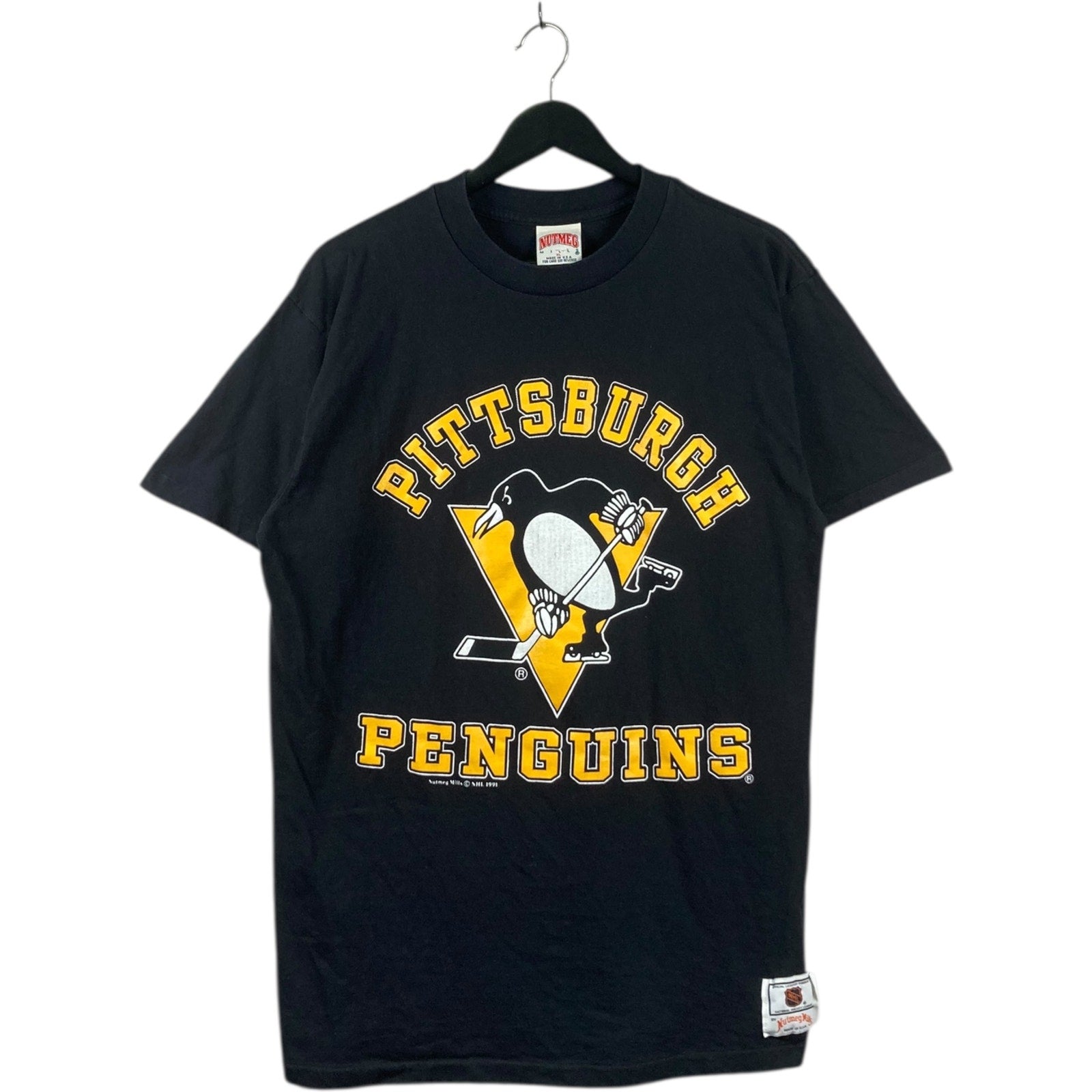 Vintage Nutmeg Pittsburgh Penguins NHL T-Shirt