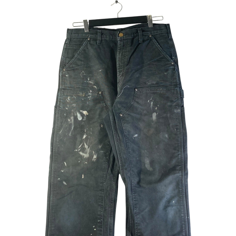 Vintage Carhartt Flannel Lined Carpenter Pants 32x32