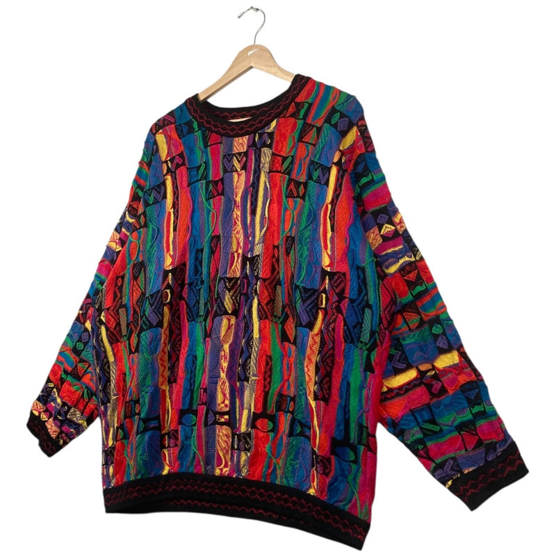 Vintage Coogi AOP Knit Crewneck Sweater