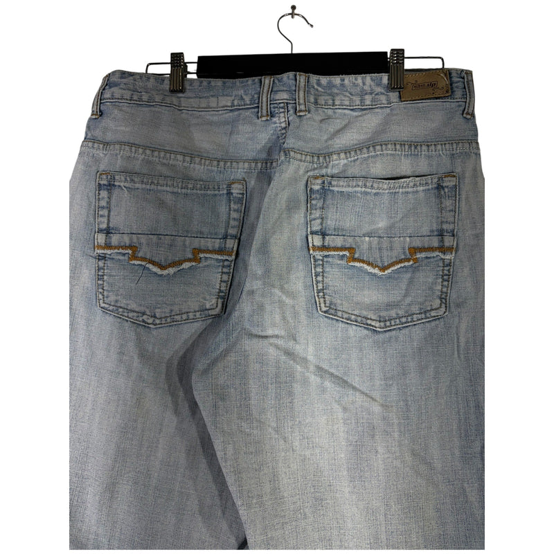 Y2K Urban UP Premium Denim Light Wash Shorts 36x12