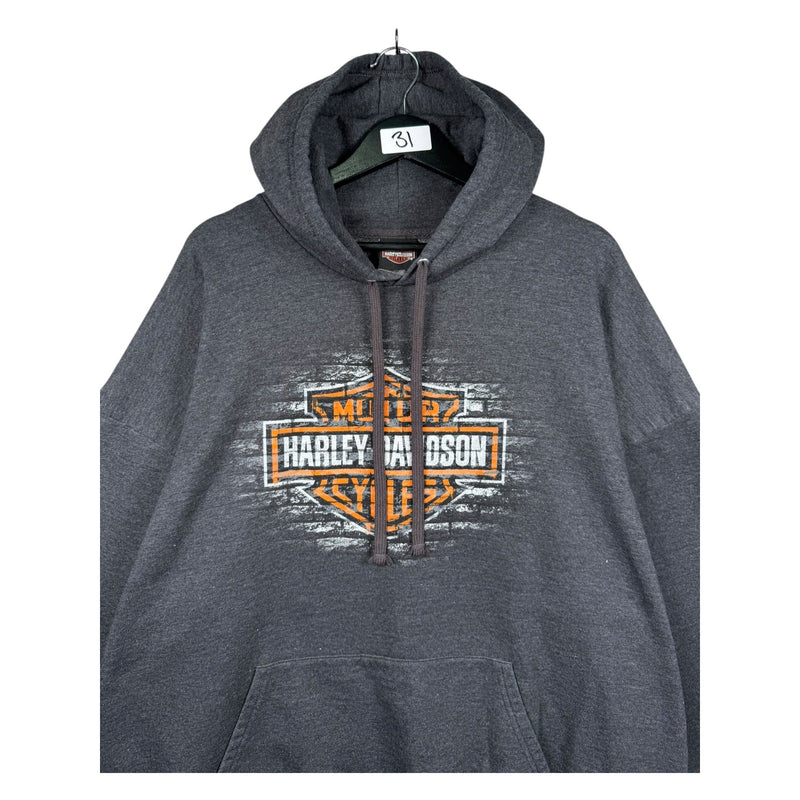 Vintage Harley Davidson Alligator Alley Florida Hoodie