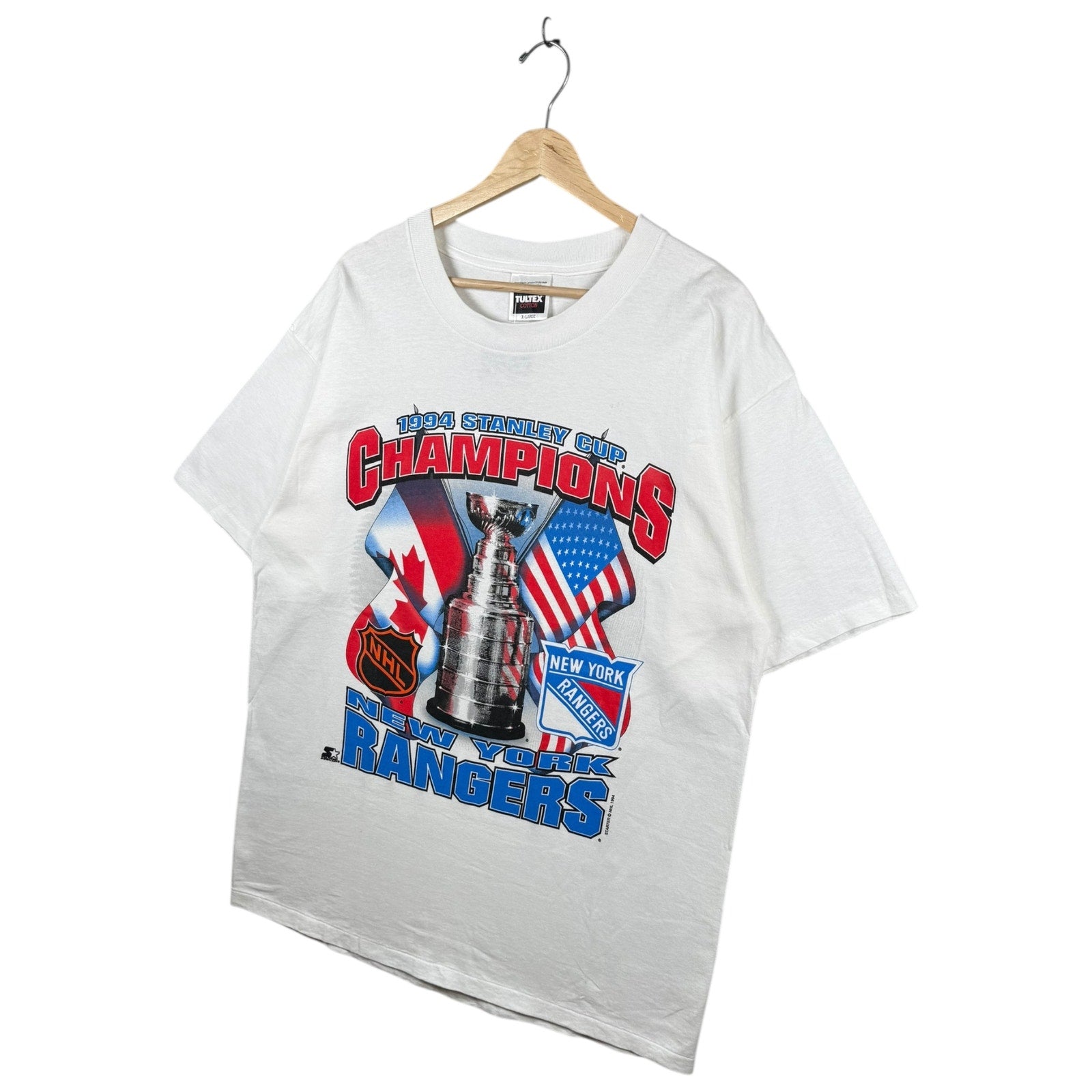 Vintage New York Rangers Stanley Cup Champions NHL T-Shirt