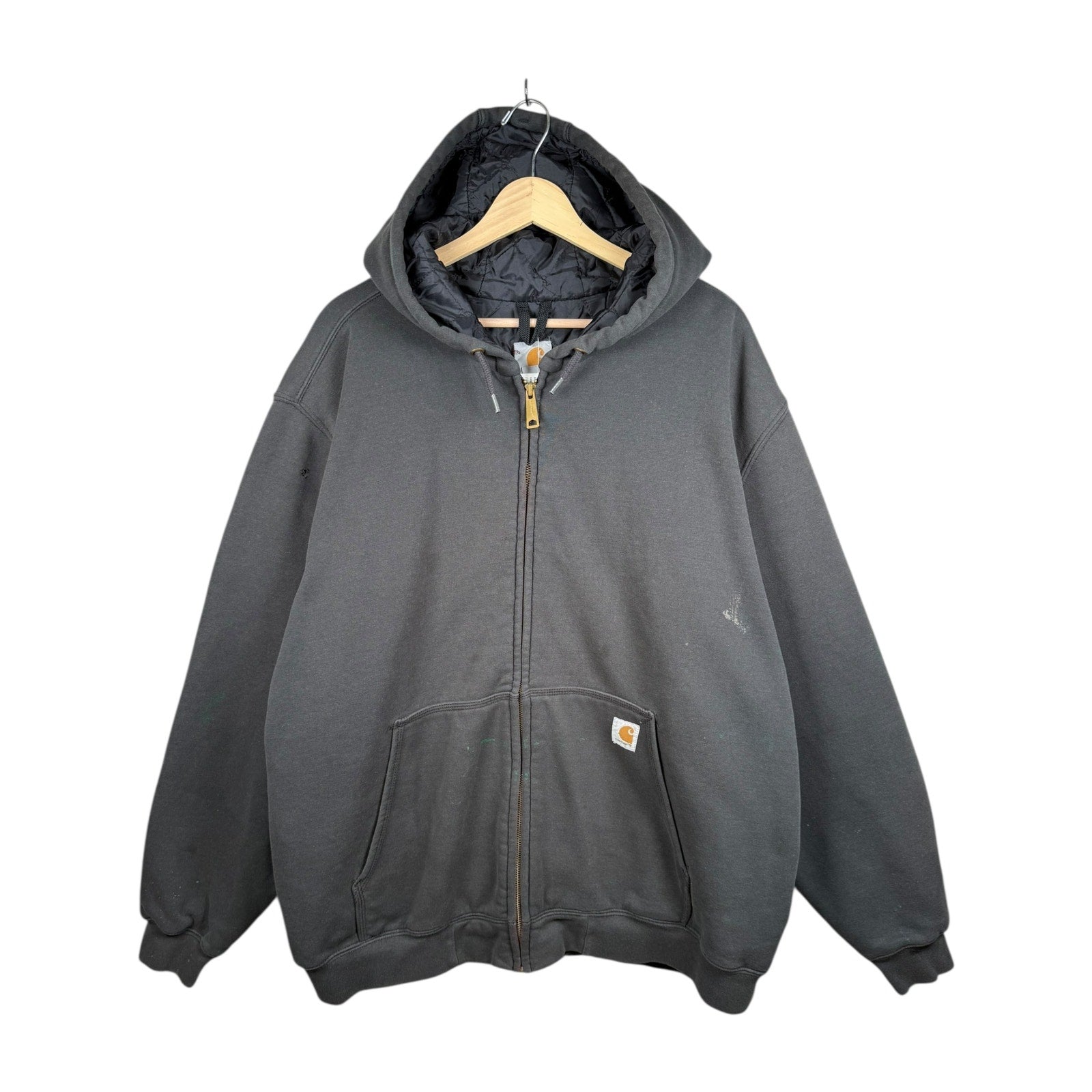 Vintage Carhartt Thermal Full Zip Hoodie