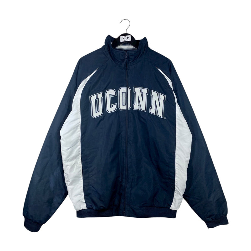 Vintage UConn Huskies Full Zip Windbreaker Jacket