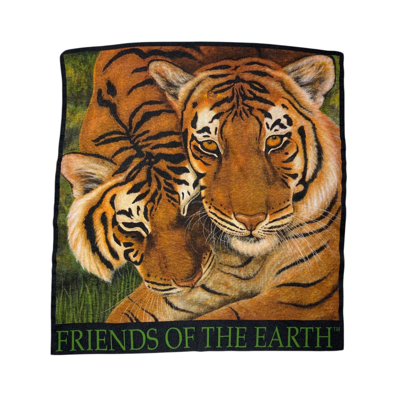 Vintage Friends Of The Earth Tigers T-Shirt