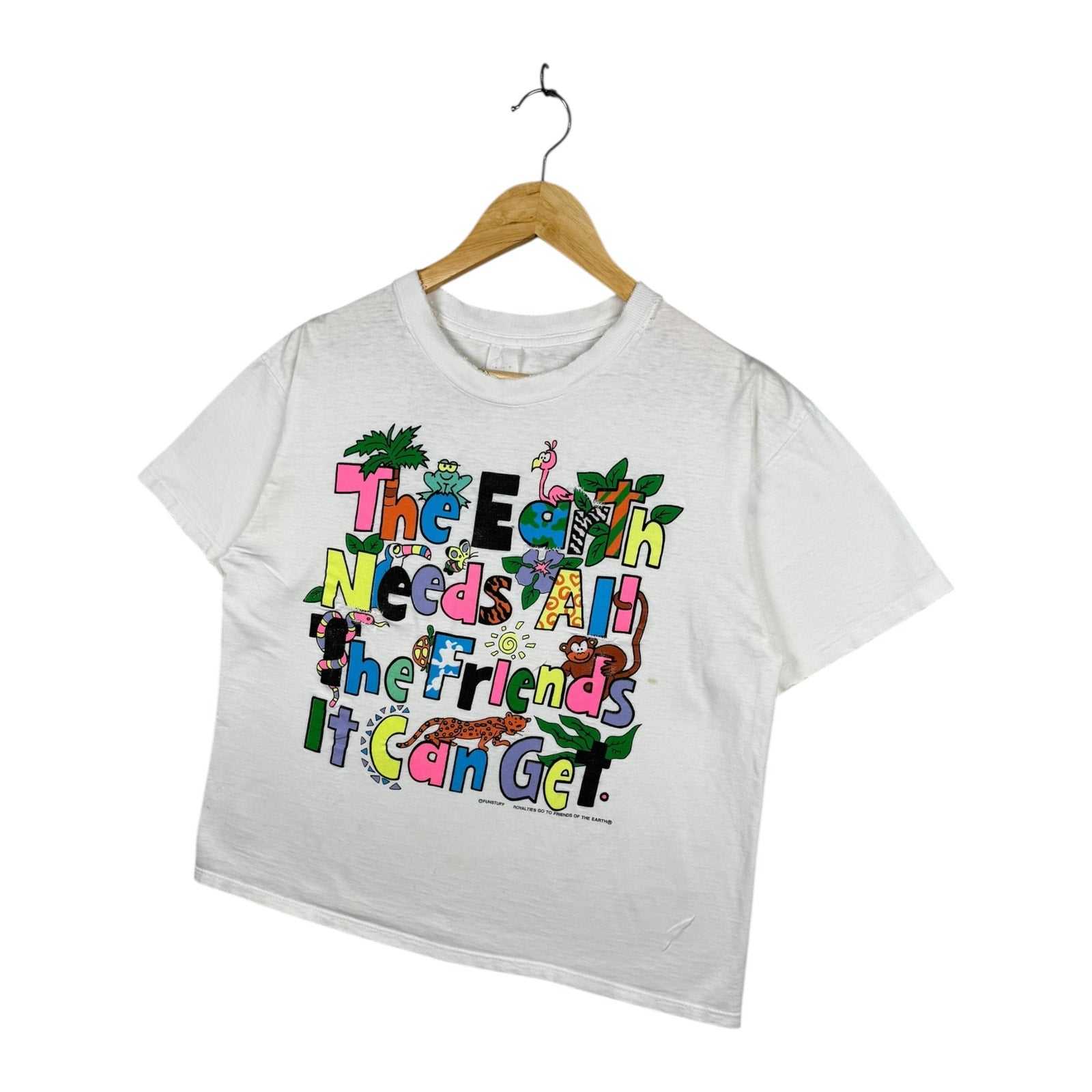 Vintage Environmental Graphic T-Shirt