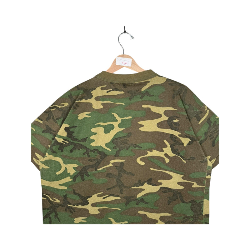 Vintage Camo Army Military T-Shirt