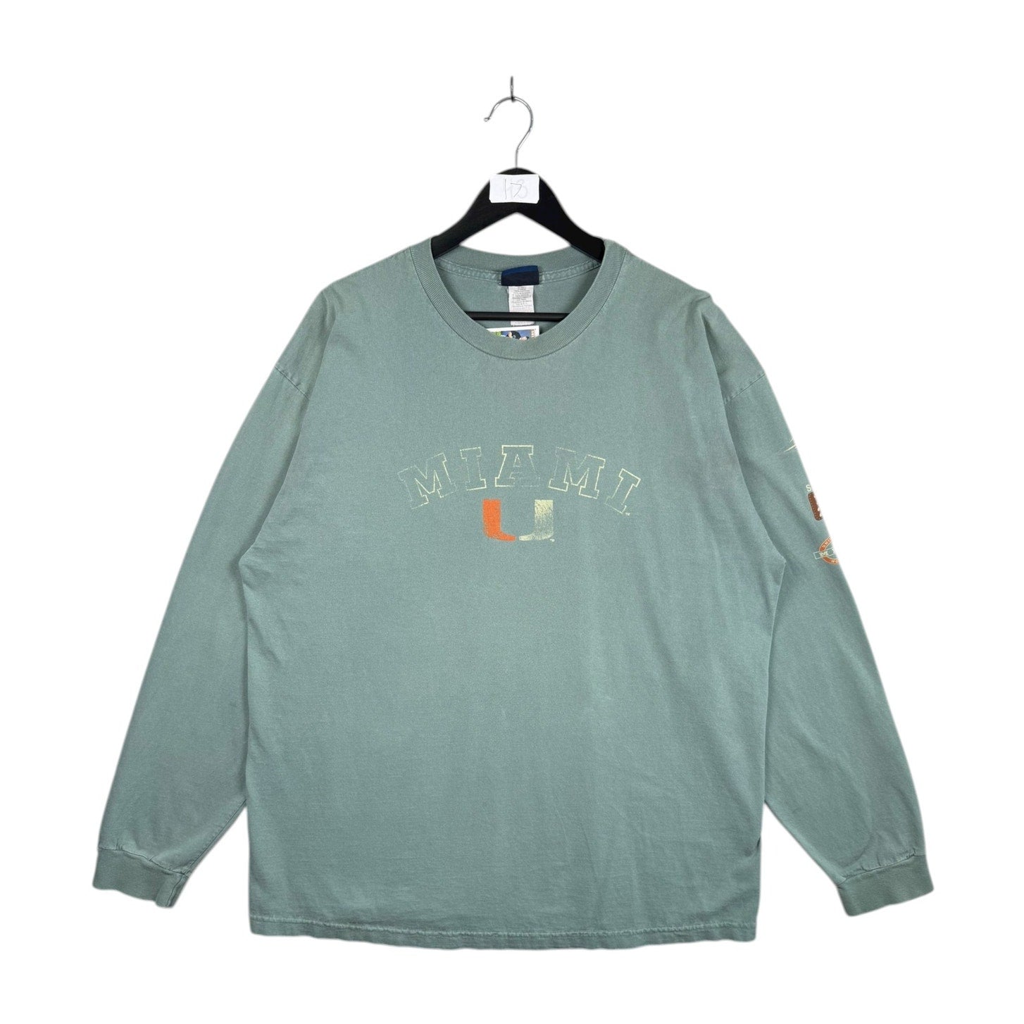Vintage Miami Hurricanes Long Sleeve T-Shirt