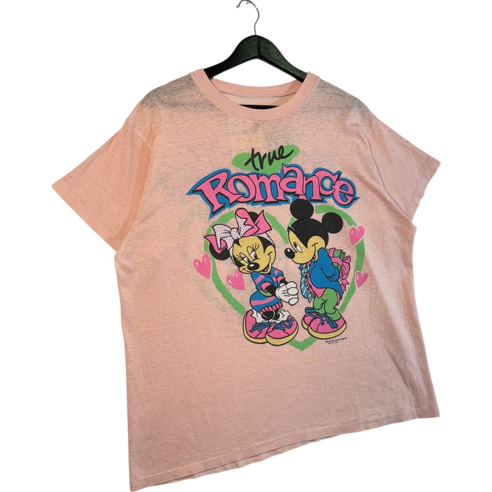 Vintage Mickey & Minnie Mouse True Romance Tee