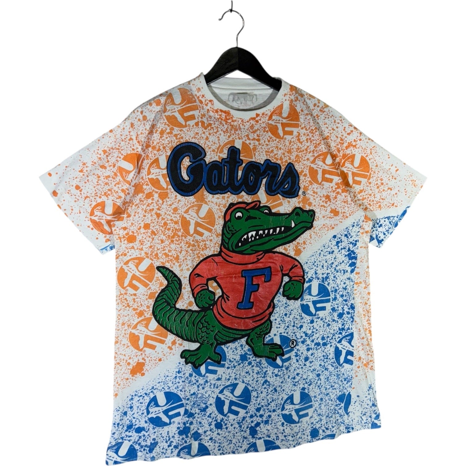 Vintage University Of Florida Gators School Mascot AOP Tee