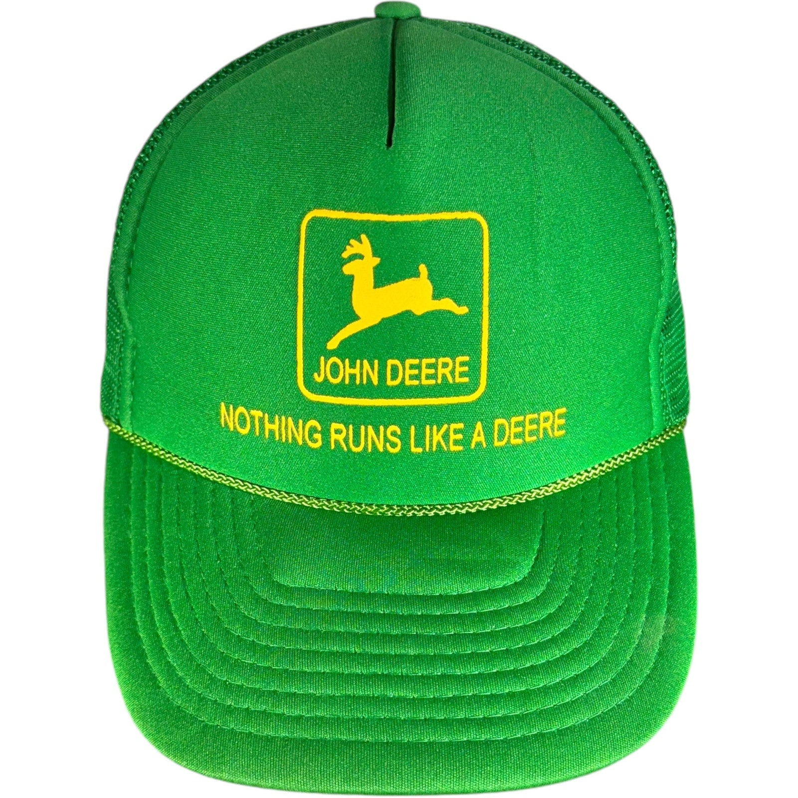 John deals deere corduroy hat Vintage