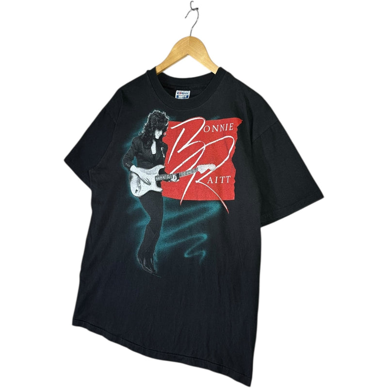 Vintage Bonnie Raitt Blues Rock Guitar T-Shirt