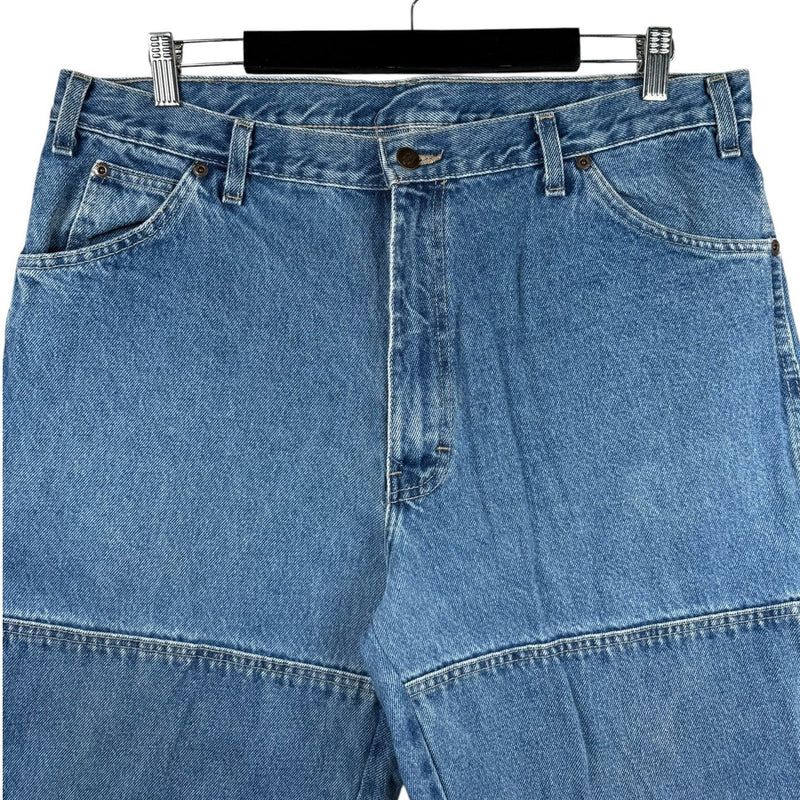 Vintage Dickies Raw Hem Denim Shorts 38