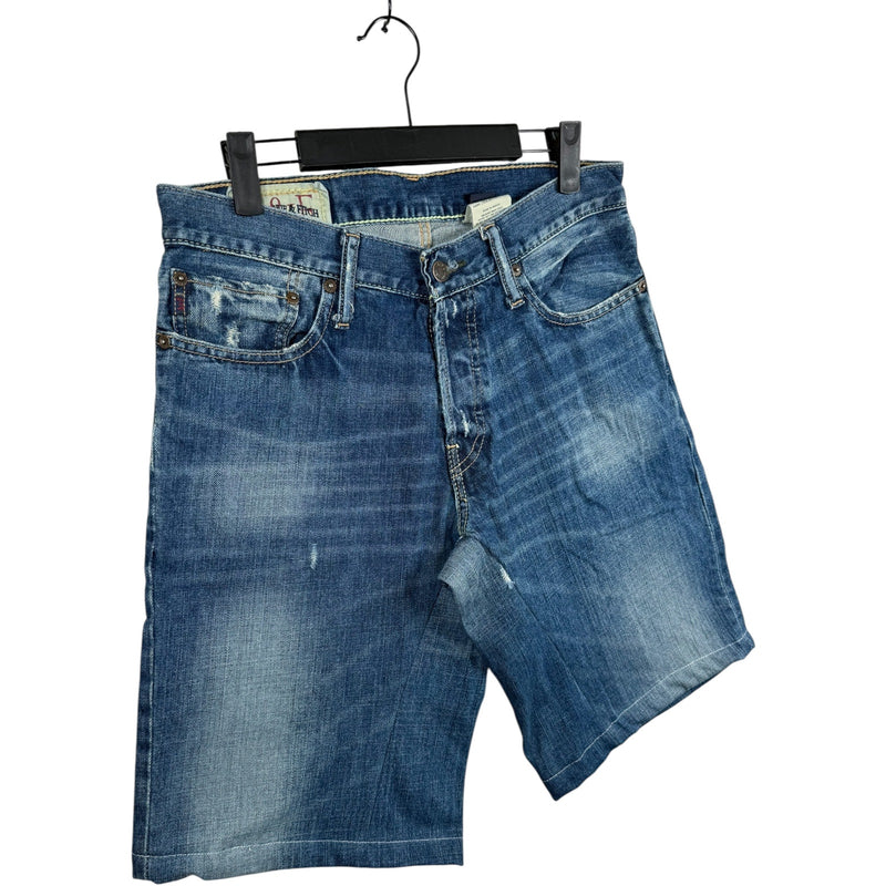 Vintage Abercrombie & Fitch Distressed Denim Shorts 32