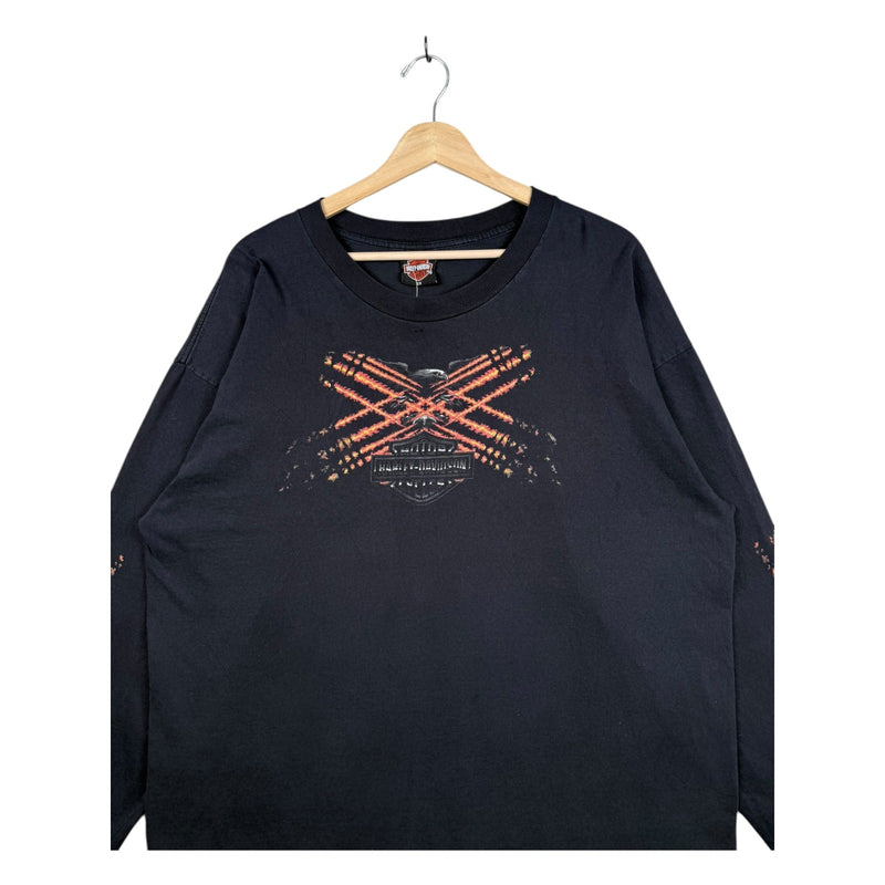 Vintage Harley Davidson Motorcycles Long Sleeve