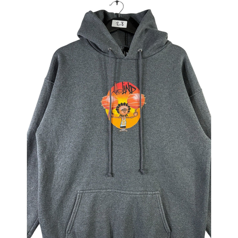 Vintage Blind Skateboards Basketball Hoodie