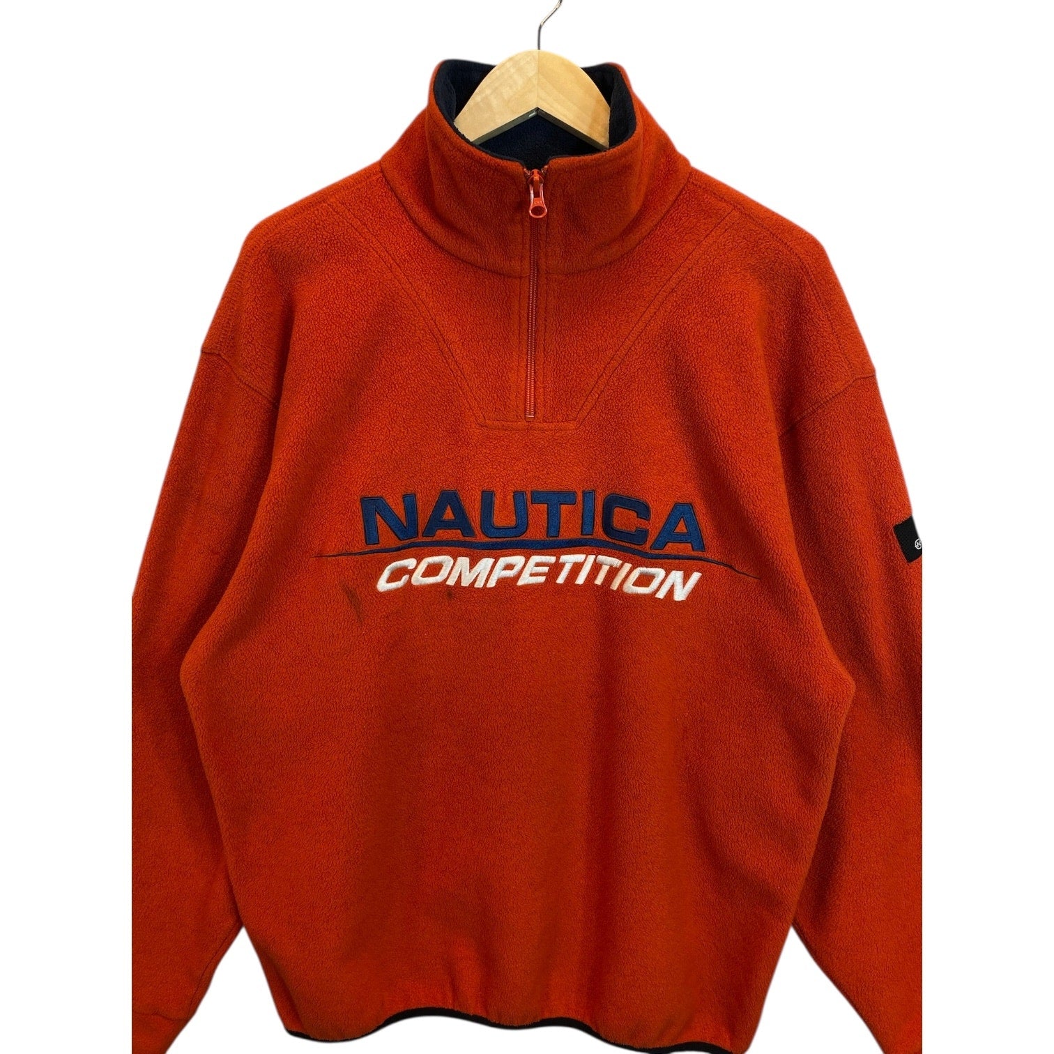 Vintage Nautica Competition Quarter Zip Fleece