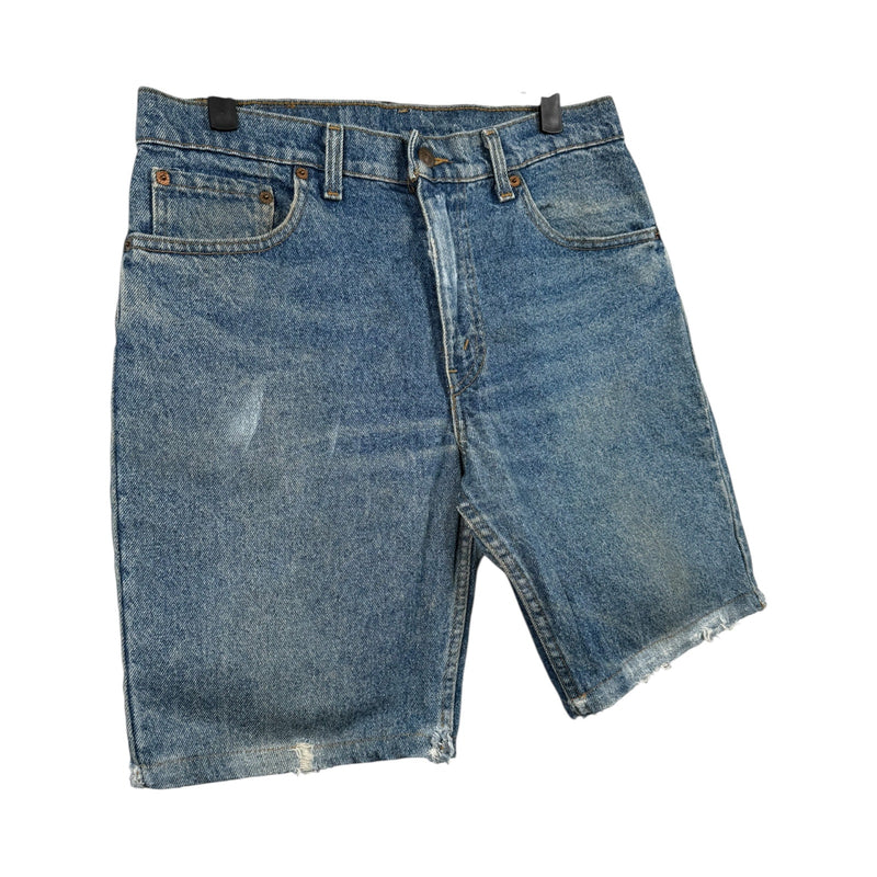Vintage Levi's 506 Distressed Denim Shorts 34