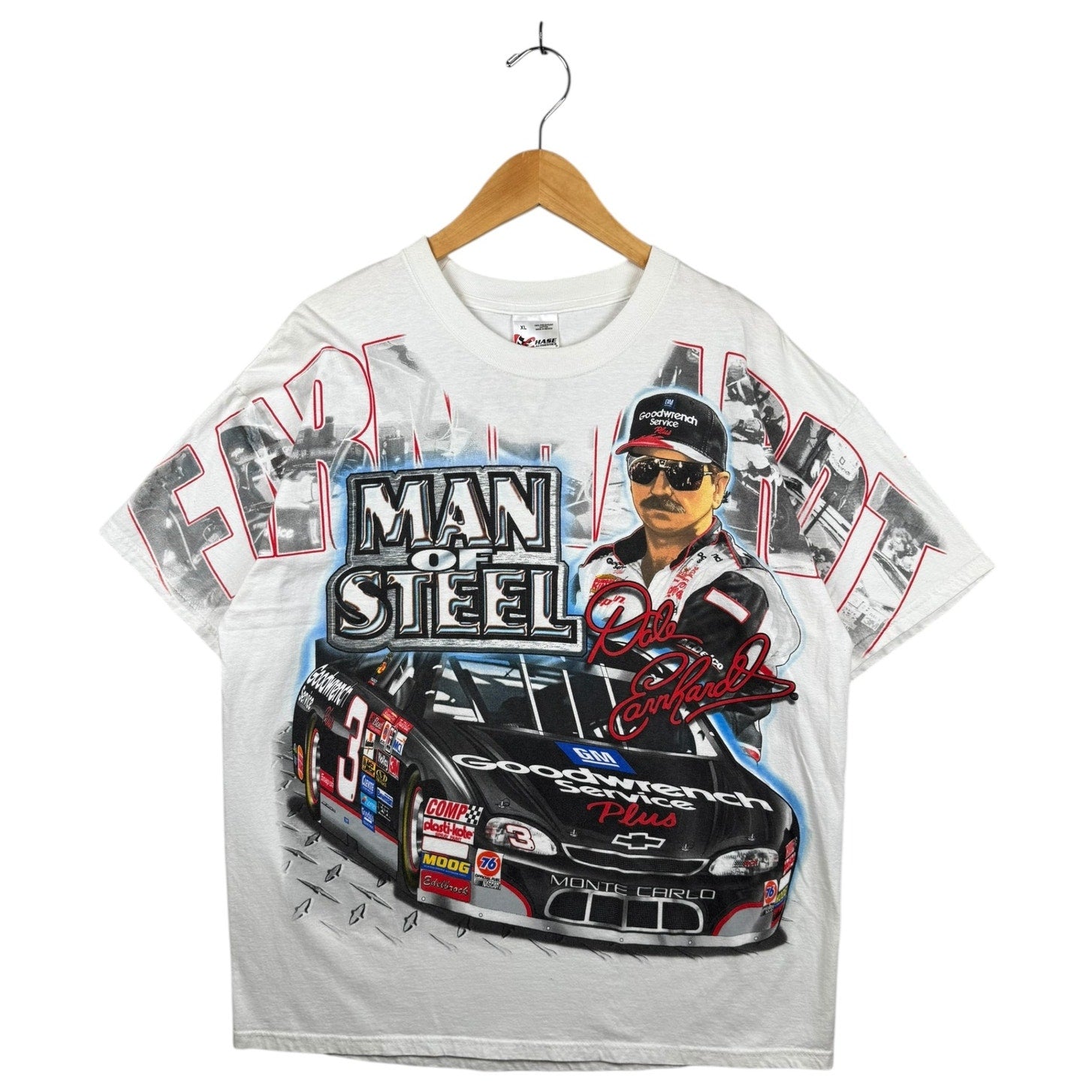 Vintage Man of Steel Earnhardt NASCAR NASCAR T-Shirt