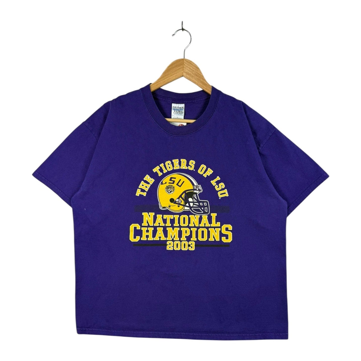 Vintage LSU Tigers 2003 National Champions T-Shirt