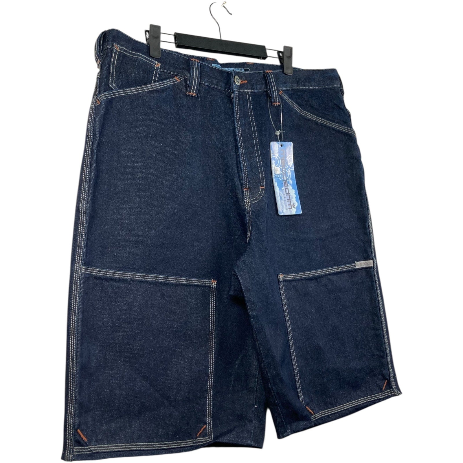 Vintage MECCADNM Dark Wash Denim Shorts 38