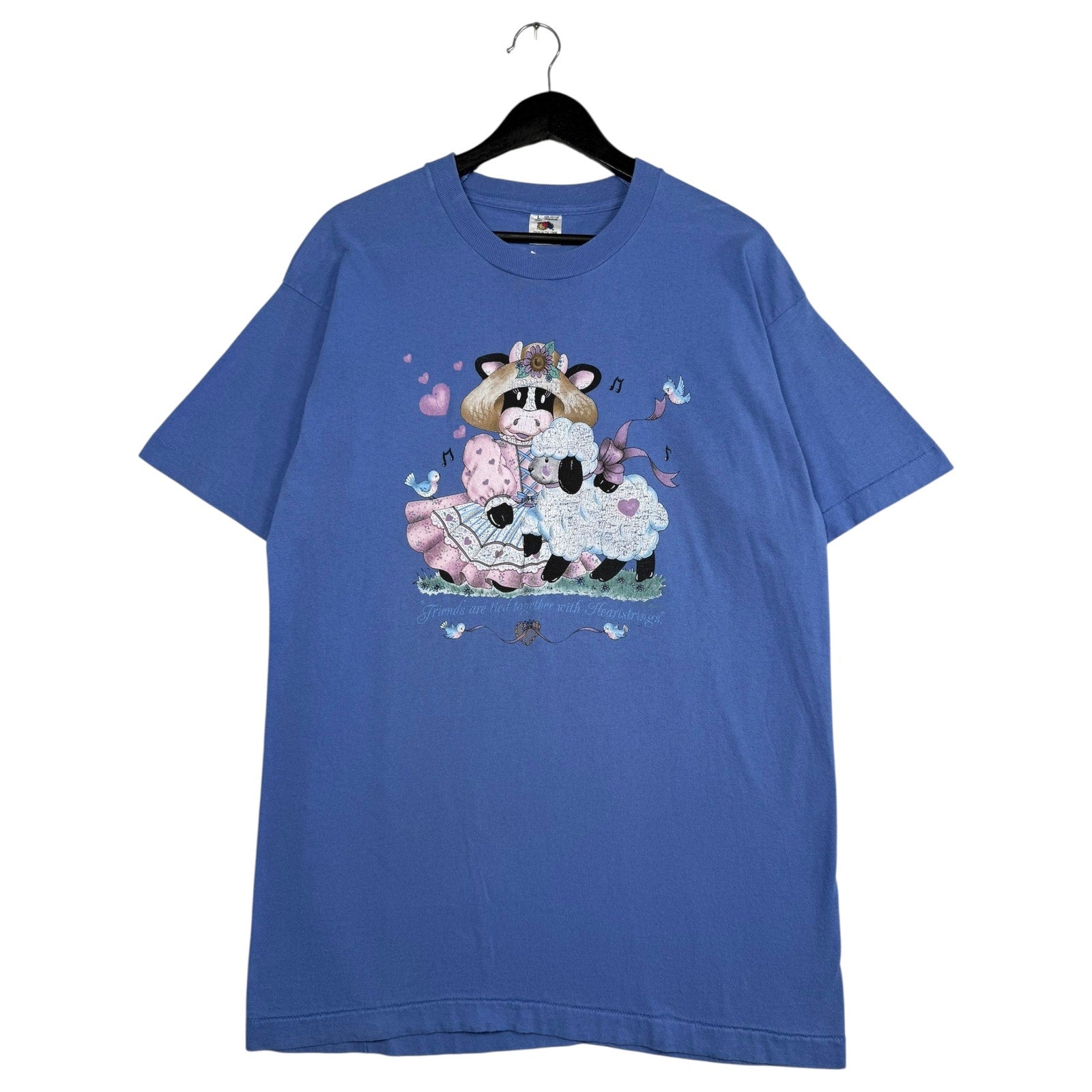 Vintage "Friends Are Tied Together With Heartstrings" T-Shirt