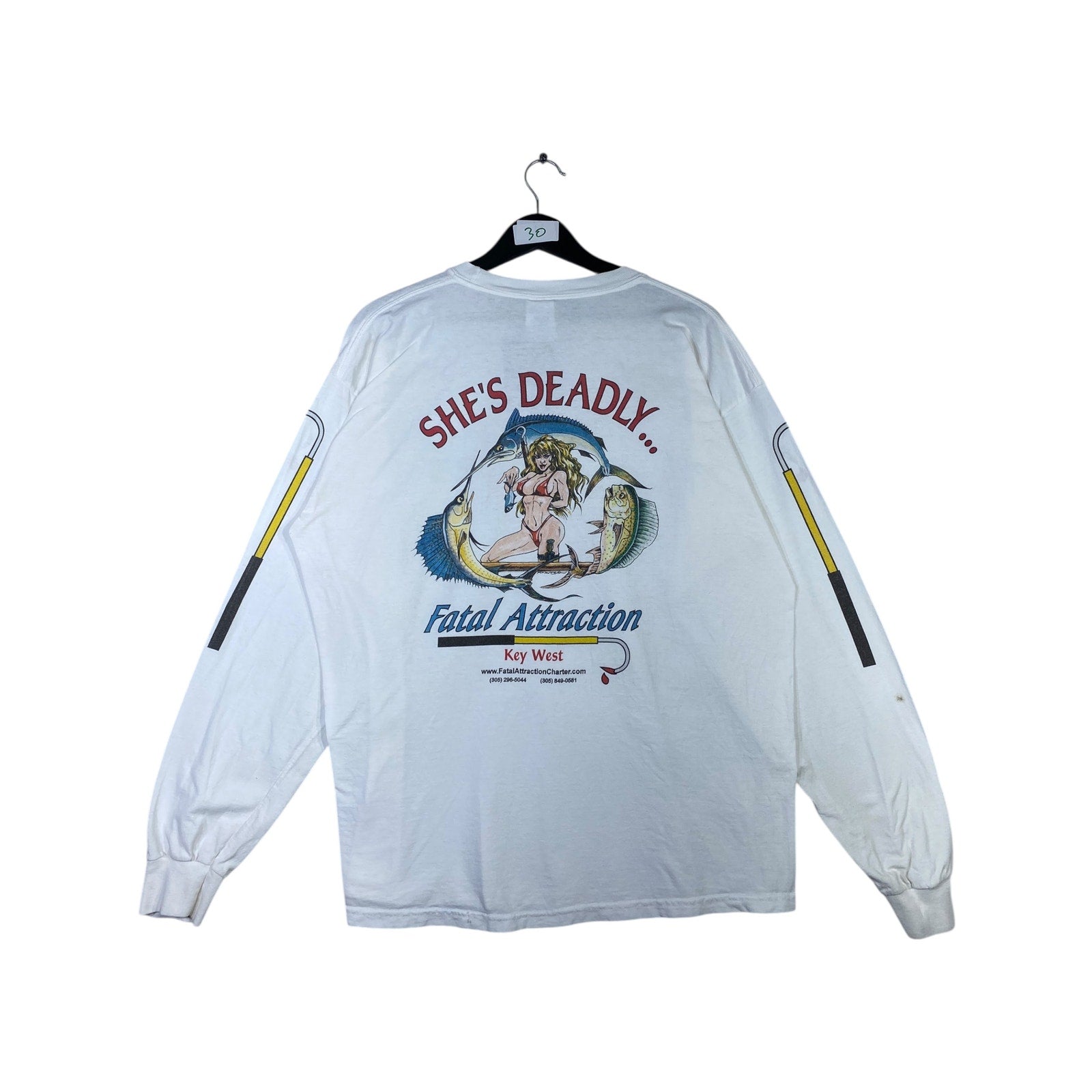 Vintage She's Deadly Fatal Attraction Long Sleeve